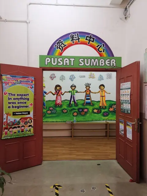 资料中心 & 图书馆 Pusat Sumber Sekolah & Perpustakaan