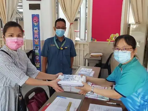 协和小学2020/2021 归还及领取贷书