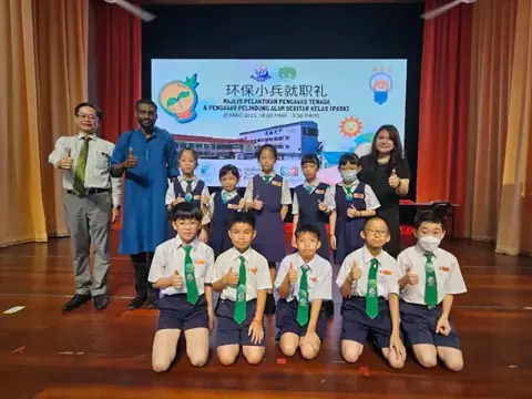 环保小兵就职礼